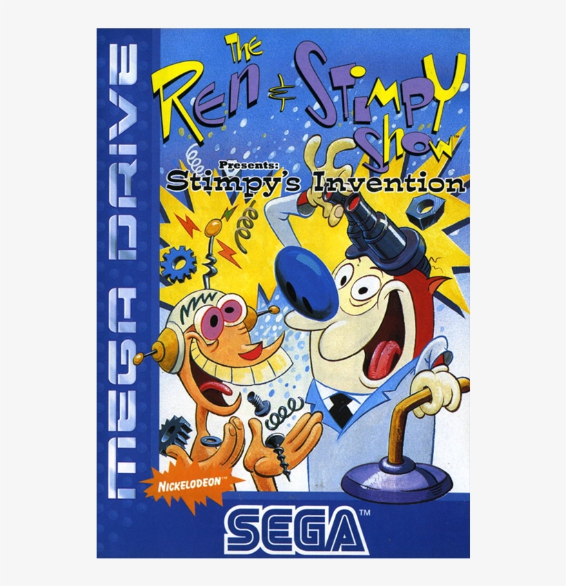 (mega Drive) Ren & Stimpy Stimpy's Invention, transparent png