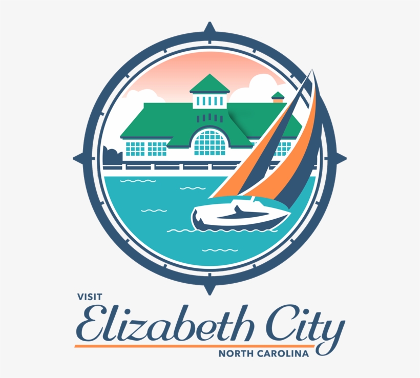 Visit Elizabeth City Nc Part Of The Historic Albemarle - Visit Elizabeth City Logo Png, transparent png
