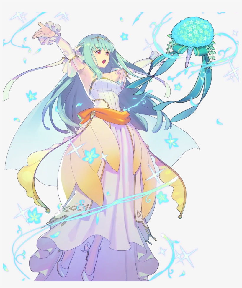 Fire Emblem Ninian Bride, transparent png