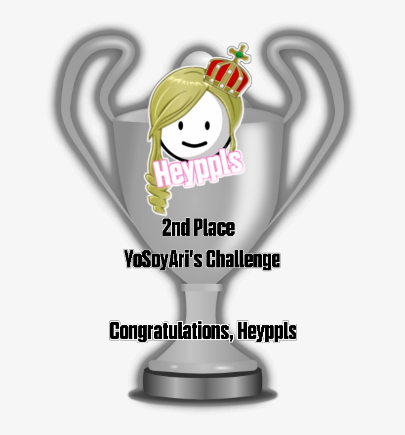 Heyppls Trophy - Cartoon, transparent png