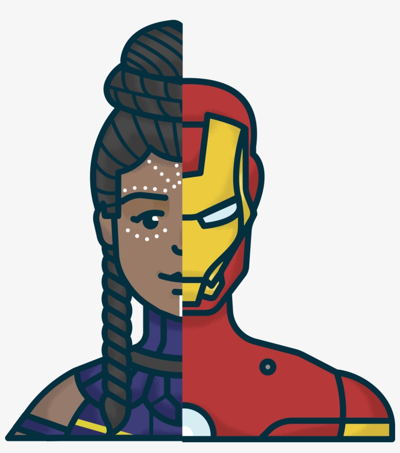 Superhero Has An Eye For Hyper-advanced Technologies - Cartoon, transparent png