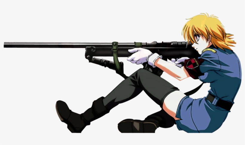 Seras Victoria - Seras Victoria Rifle, transparent png