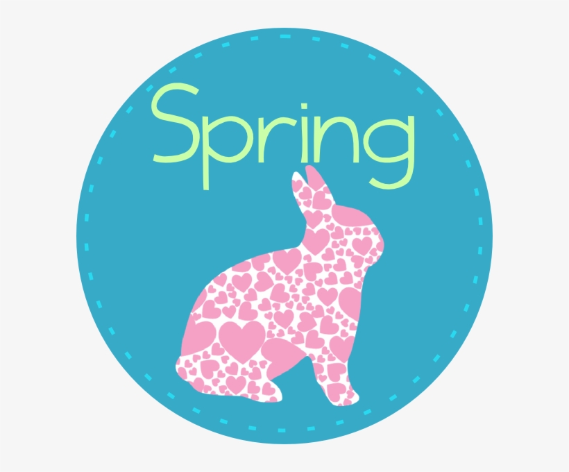 This Free Clipart Png Design Of Spring With Bunny Clipart, transparent png