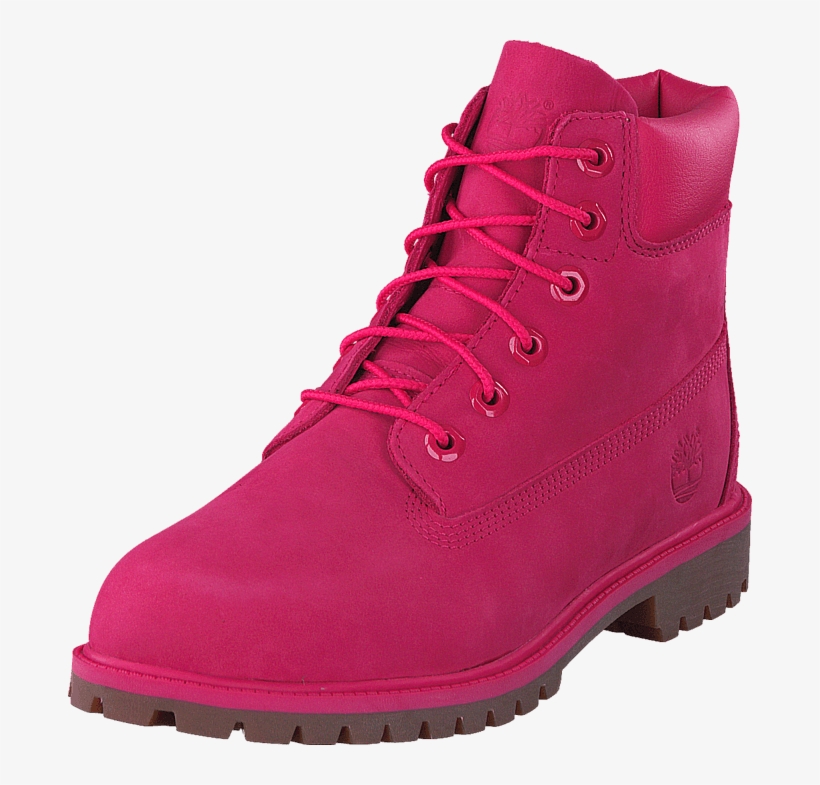 6 In Premium Wp Boot Rose Red Waterbuck - Timberland Rosa Red, transparent png