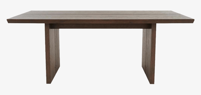 6 Seater Dining Table Having A Plank Table Top W, transparent png