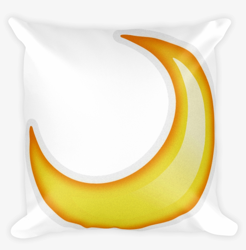 Emoji Pillow Crescent Moon Just Emoji Rh Justemoji, transparent png
