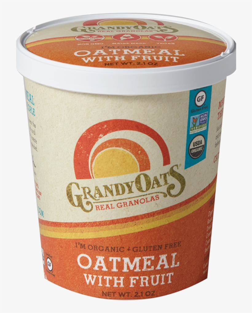 Oatcup 9a61ff10 Bcd4 41be 8ab8 4aa73db6c695 V=1478551175 - Grandyoats Vanilla Almond Granola - 48 Oz Bag, transparent png