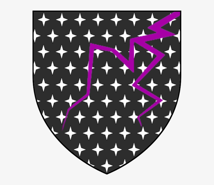 Purple Lightning Across A Starry Black Field Is Real - House Dondarrion, transparent png