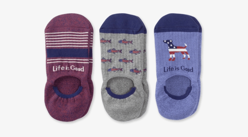 3-pack Men's Americana Cushioned Invisible No Show - Sock, transparent png