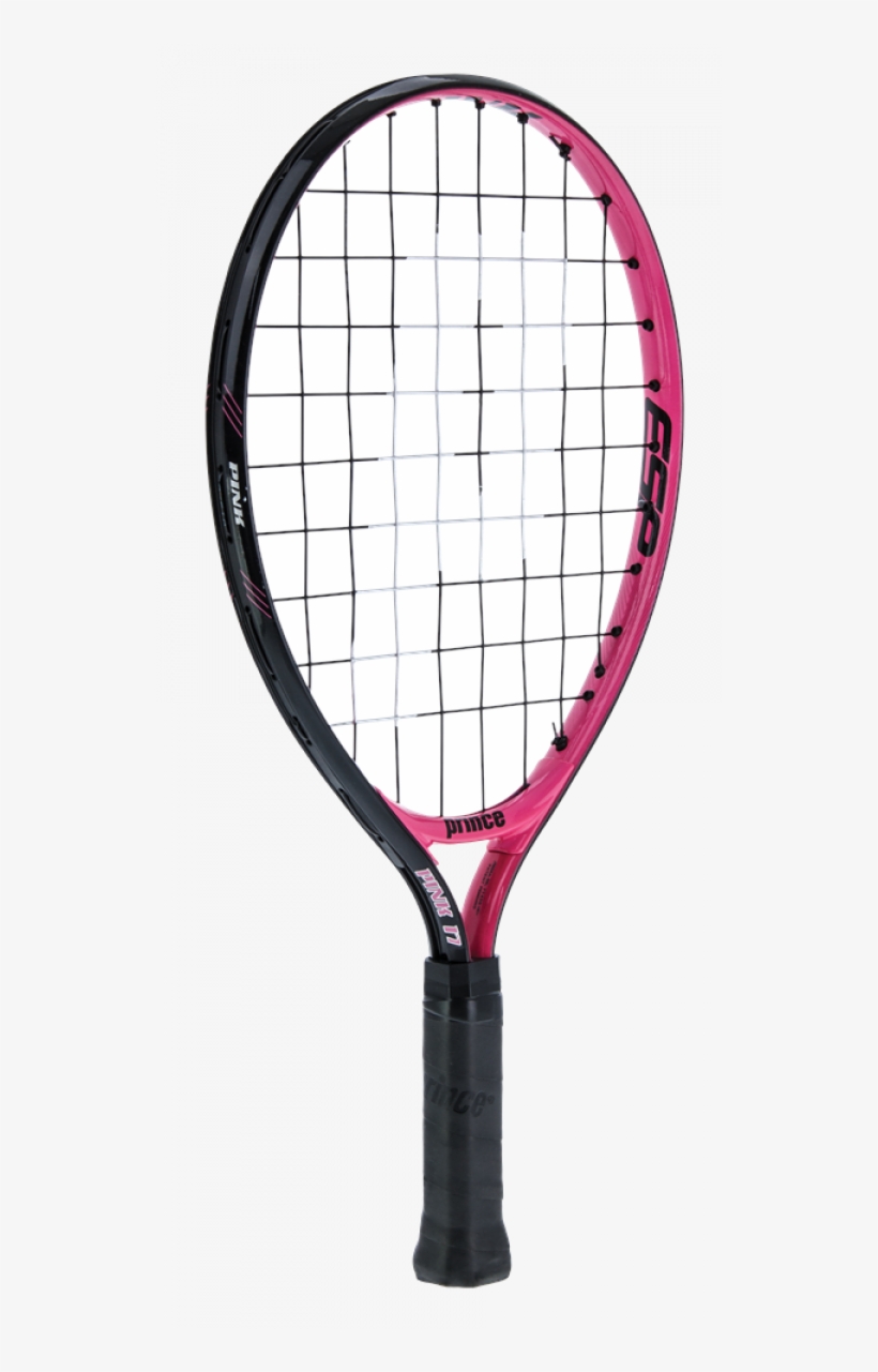 Prince Pink 17 Inch Aluminium Junior Tennis Racket, transparent png