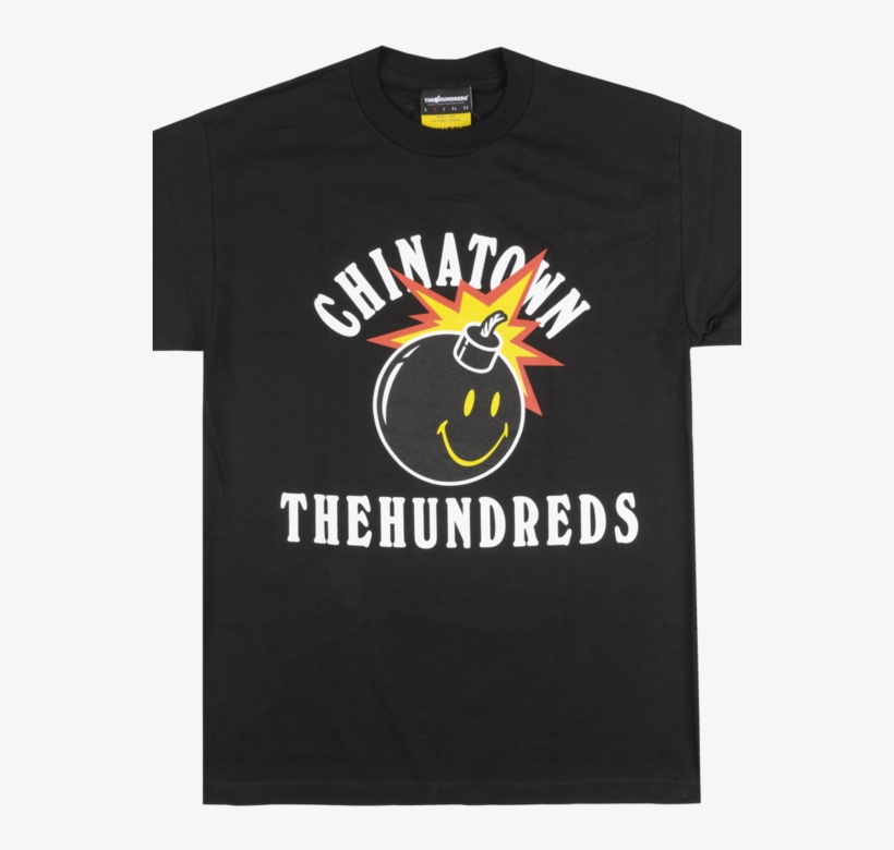 The Hundreds X Chinatown Market Happy Adam T-shirt - Vozxy The Hundreds Bomb Logo Clothing Samsung Galaxy, transparent png