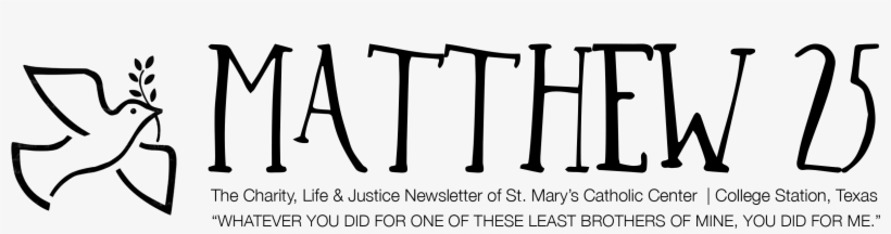 Matthew25masthead - Respectful Citizens Who Work For Catholic Social Justice, transparent png
