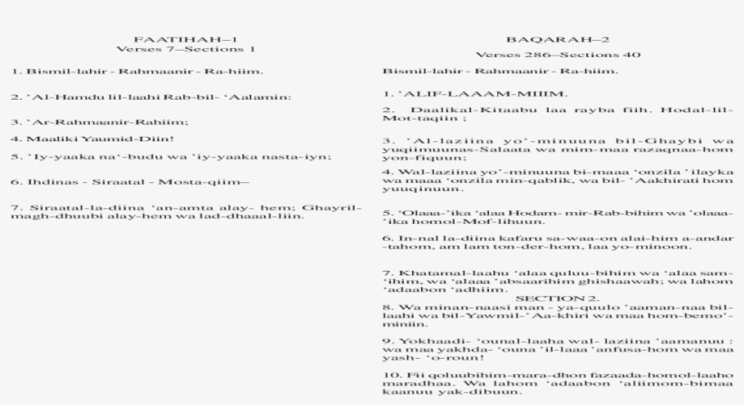 The Holy Qur An Romanized Version Complete Text By - Deerhunter Muflon Trousers, transparent png