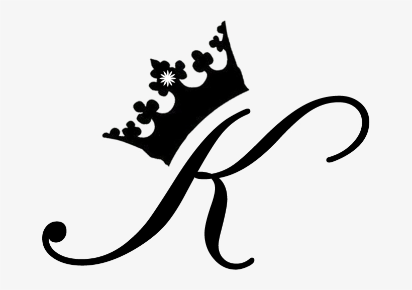 K And Crown - K With Crown Png, transparent png