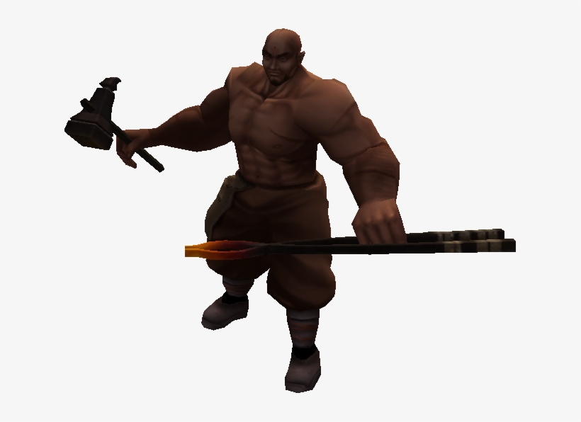 Blacksmith - Kowal Metin 2 Png, transparent png