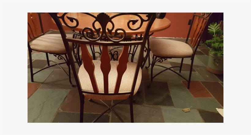 Kitchen Table With 4 Chairs, transparent png