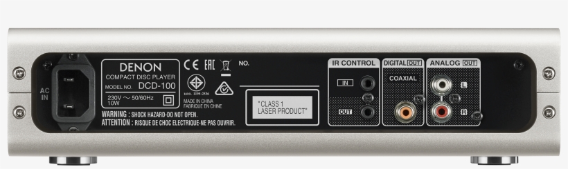 High Quality Cd Player - Denon Dcd 100, transparent png