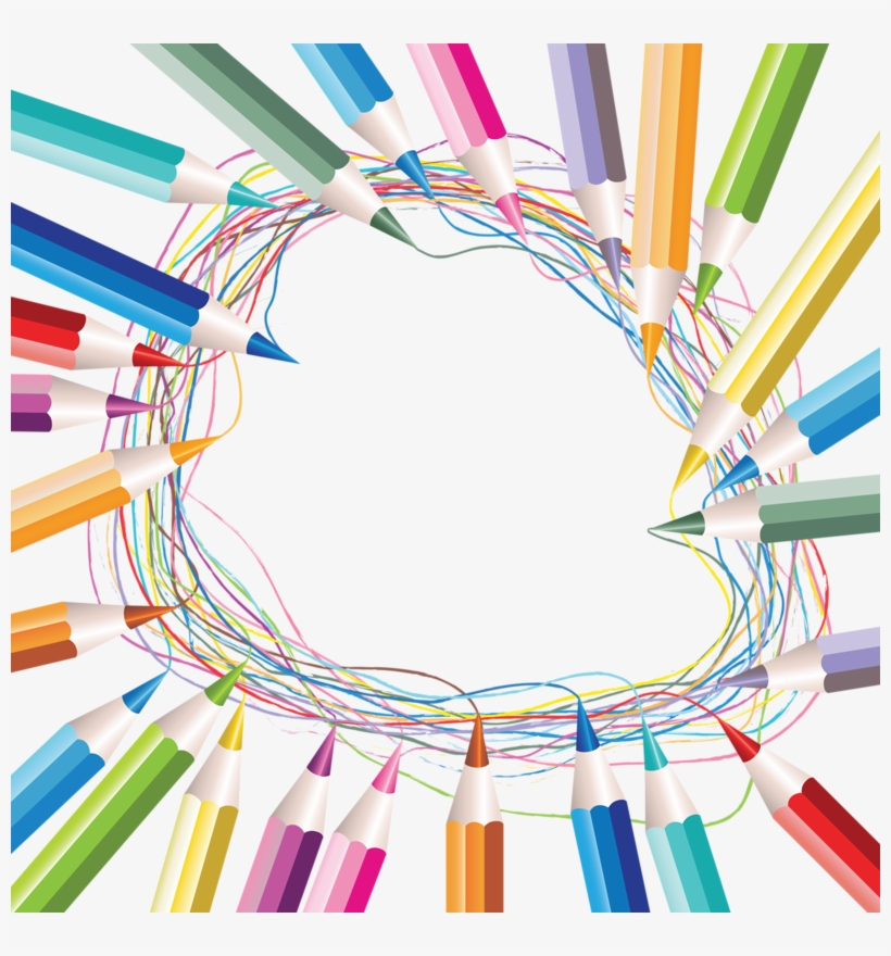 Clipart Border School Supply - Far Far Away Vol1: Colouring Book For Children [book], transparent png