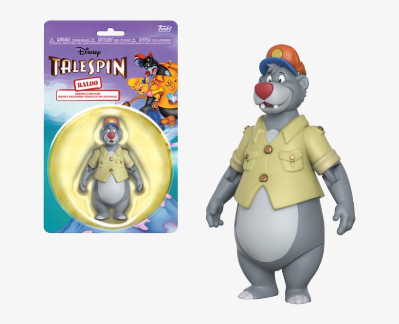 Action Figure Disney Baloo - Darkwing Duck Funko Action Figure, transparent png