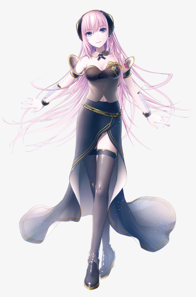 Megurine Luka - Megurine Luka V4, transparent png