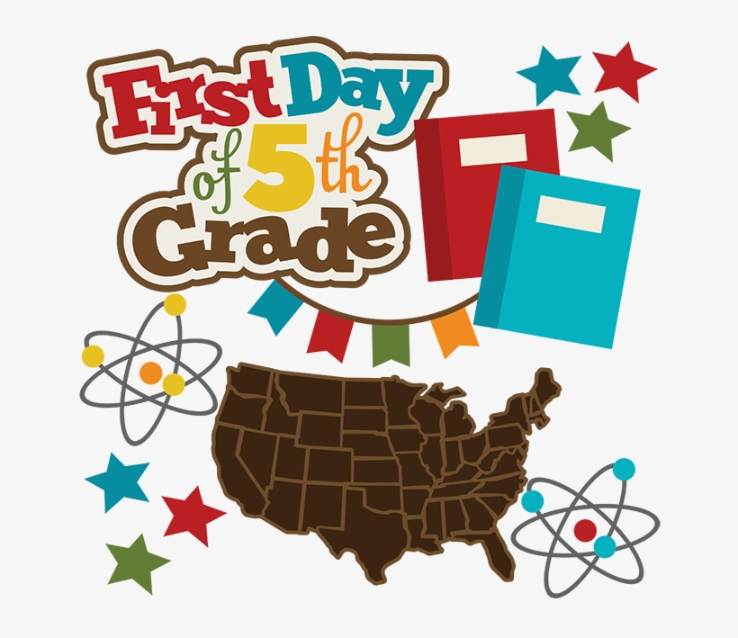 First Day Of 5th Grade Svg School Svg Collection School - First Day Of 5th Grade Clipart, transparent png