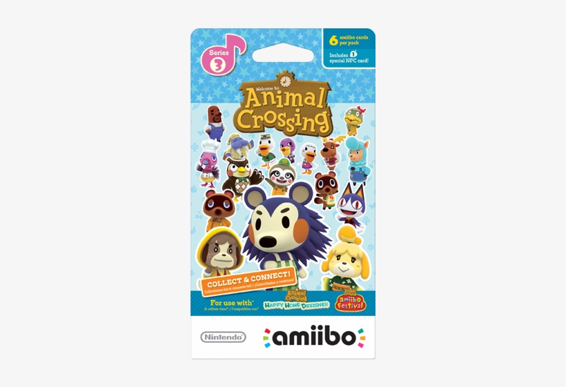 Animal Crossing Series - Animal Crossing Amiibo Cards Series 3, transparent png