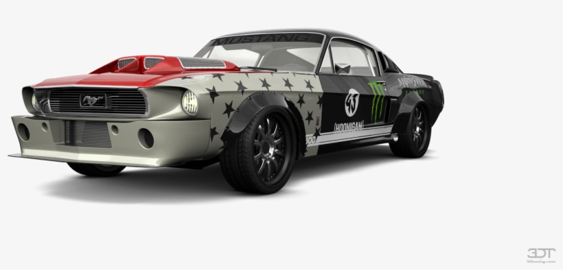 Mustang Shelby Gt500 2 Door Coupe 1968 Tuning - California Special Mustang, transparent png