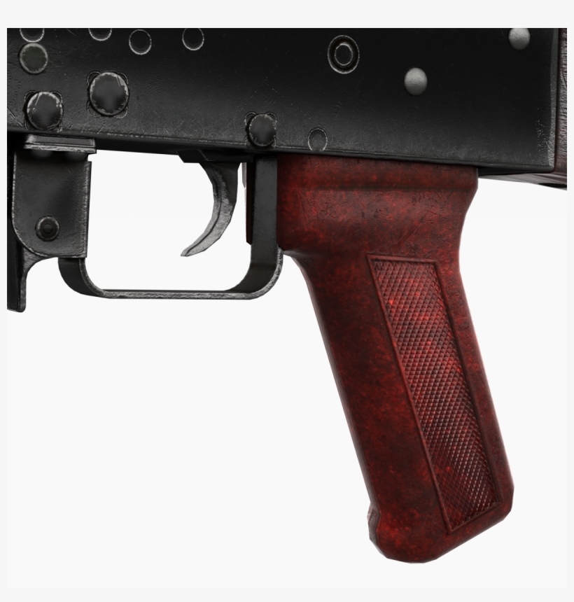 Assault Rifle Akm - Firearm, transparent png