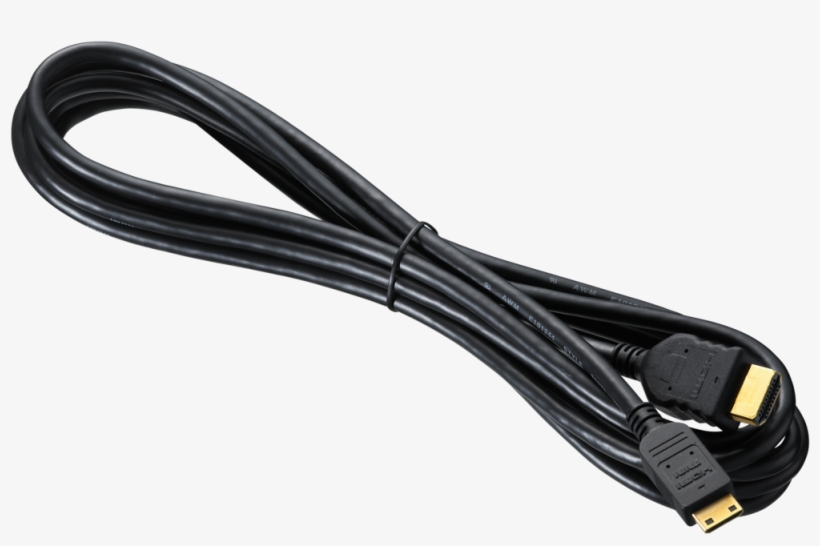 Hdmi Cable Camera Accessory - Canon Htc-100 - Hdmi Cable - M 19 Pin Hdmi Type A To, transparent png