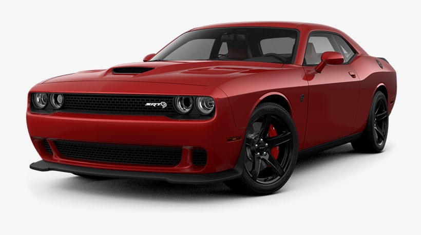 Red 2018 Dodge Challenger Srt Hellcat - 2019 Dodge Challenger R T Black, transparent png