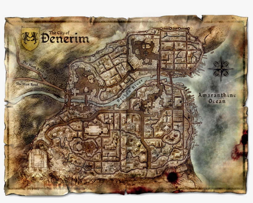 Map Mod For Dragon Age Origins Dane Pinterest Dragon Denerim Map