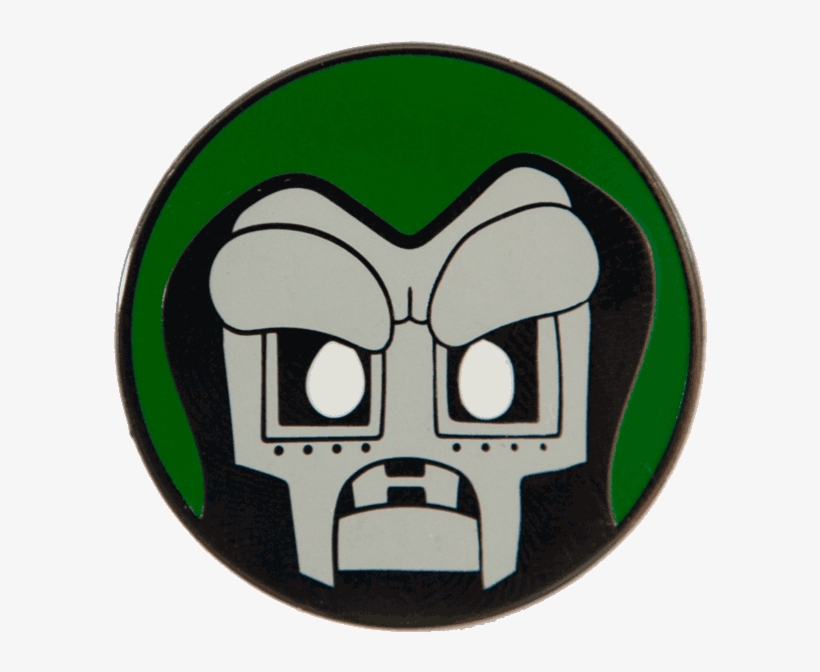"mood Doom" Pin Pin Peabe - Doom Video Game Gradient Logo Men's, transparent png