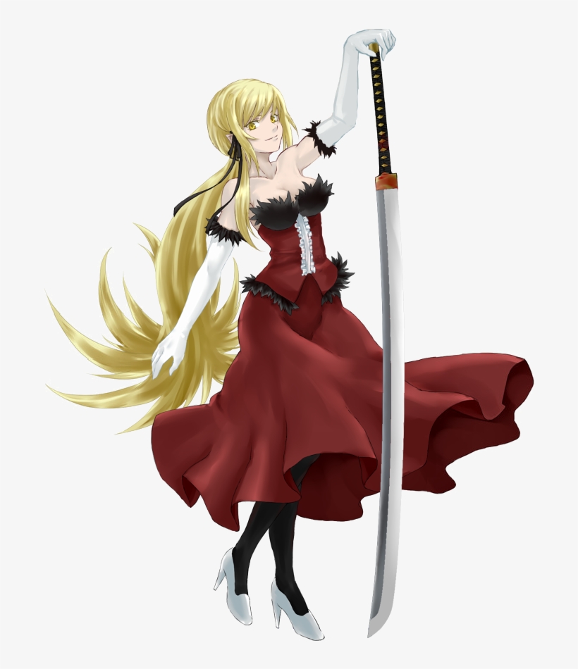 Shinobu Oshino - Oshino Shinobu, transparent png