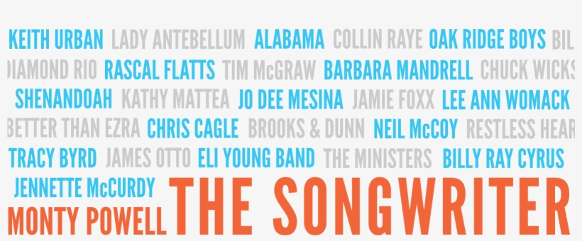 Monty Powell The Songwriter Keith Urban - Keith Urban, transparent png