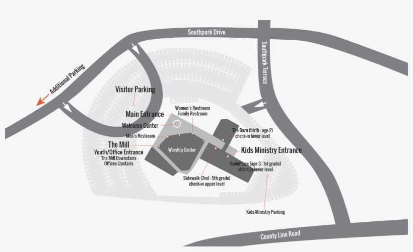 Building Map - Celebrate Recovery, transparent png