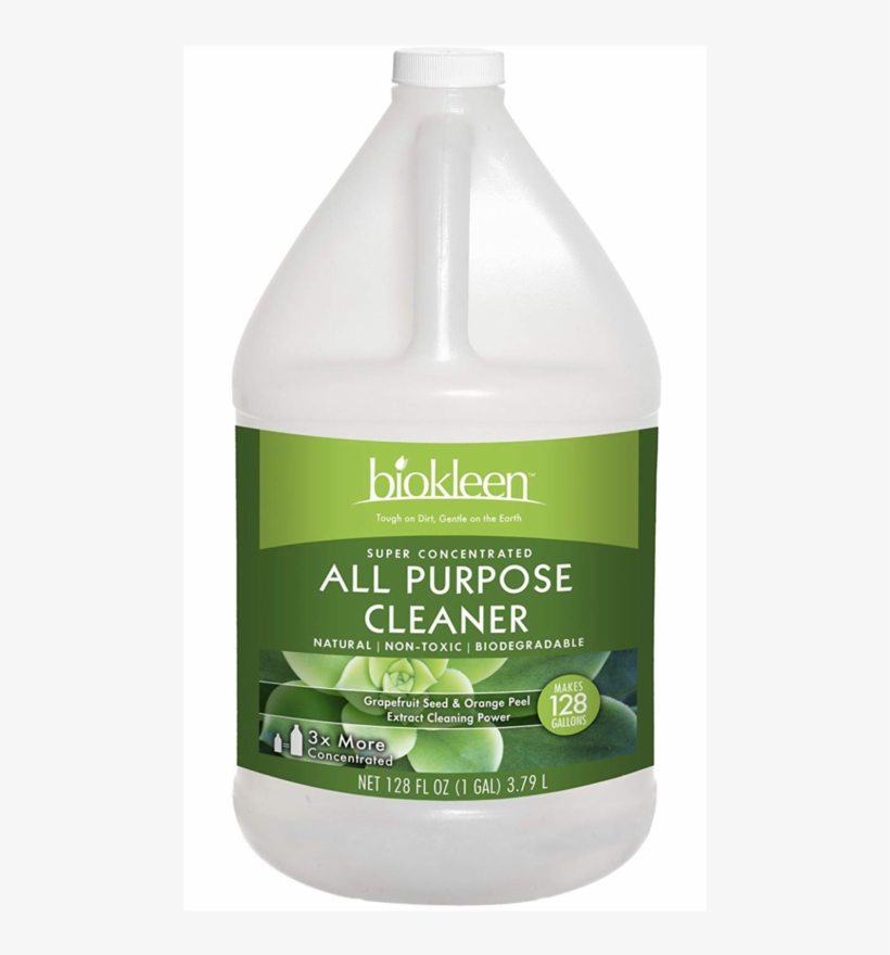 All Purpose Cleaner, Biokleen - Biokleen 717256000035 All Purpose Cleaner Super Concentrated-64, transparent png