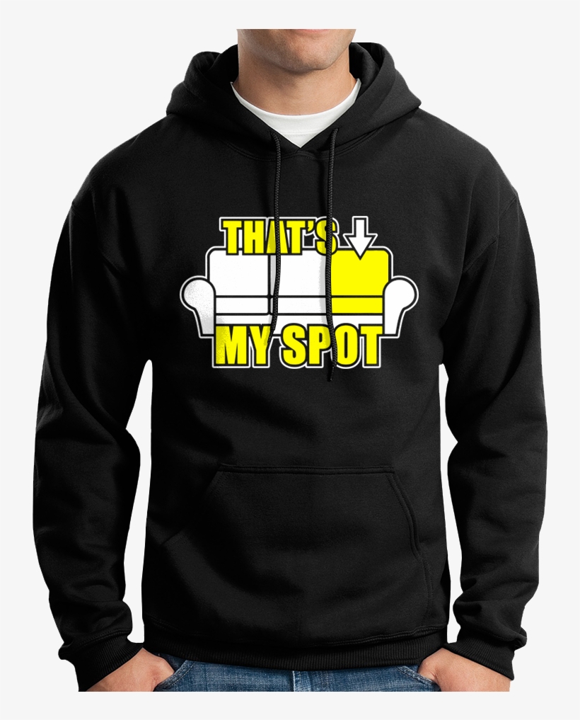 Big Bang Theory That's My Spot Sheldon Cooper T-shirt - Tommy Robinson T Shirt, transparent png