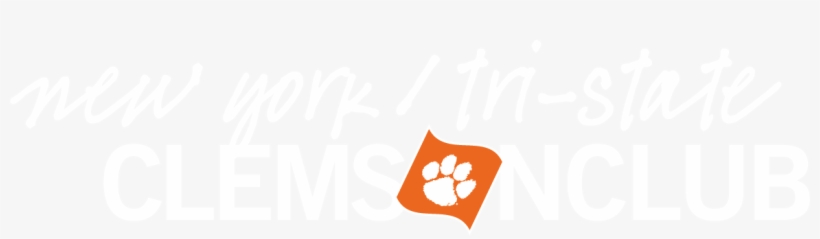 New York/tri-state Clemson Club - Clemson Tiger Paw, transparent png