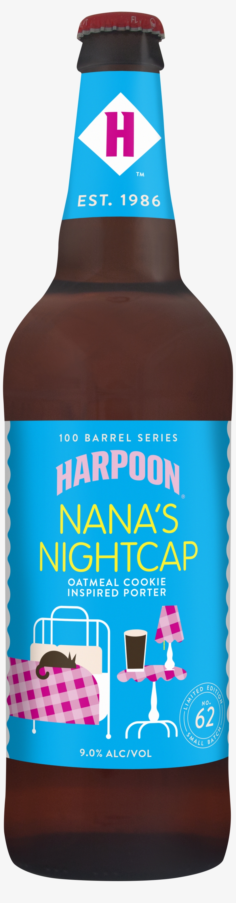 #62 Nana's Night Cap Bottle, Pdf - Harpoon Ipa - 6 Pack, 12 Fl Oz Bottles, transparent png