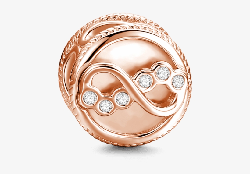 Love You Charm Soufeel Infinity Love Rose Gold, transparent png