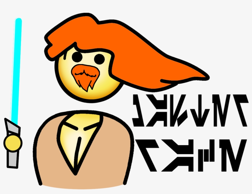 Sticker Jvc Star Wars Master Race Elite Jedi Chevalier, transparent png