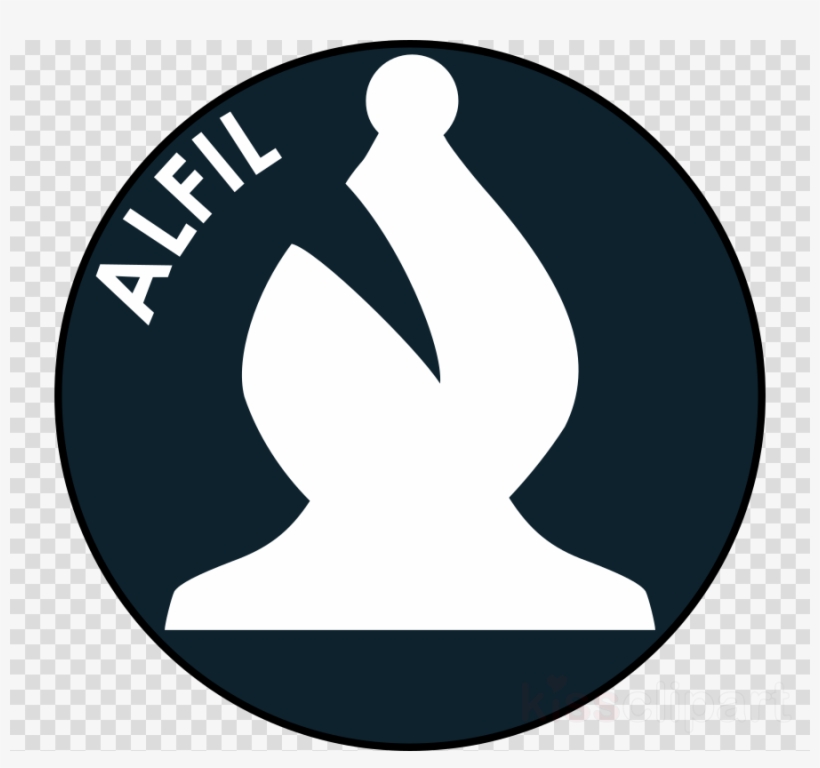 Piezas De Ajedrez En 2d Clipart Chess Piece Bishop - Black Snooker Ball, transparent png
