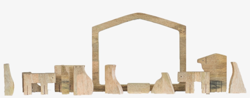 Wood Nativity Puzzle - Christmas Day, transparent png