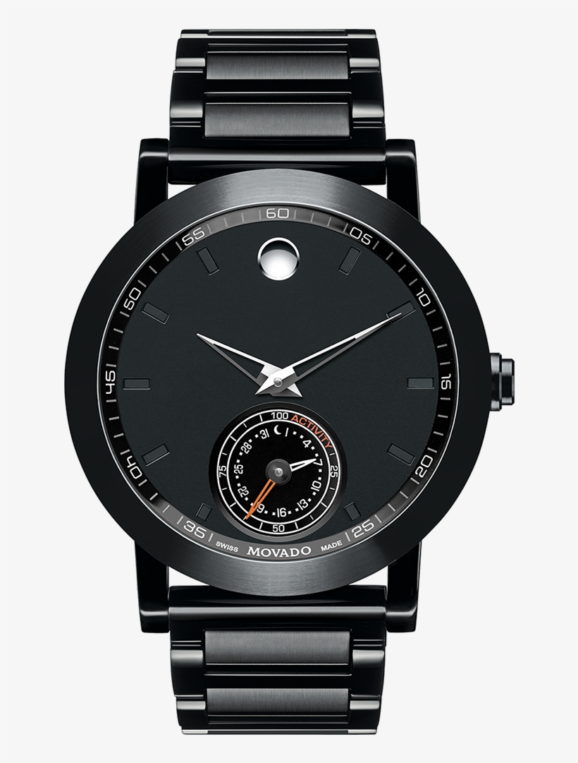Movado Museum Sport Motion Smartwatch Powered By Motionx - Movado Museum Sport Motion Smartwatch, transparent png