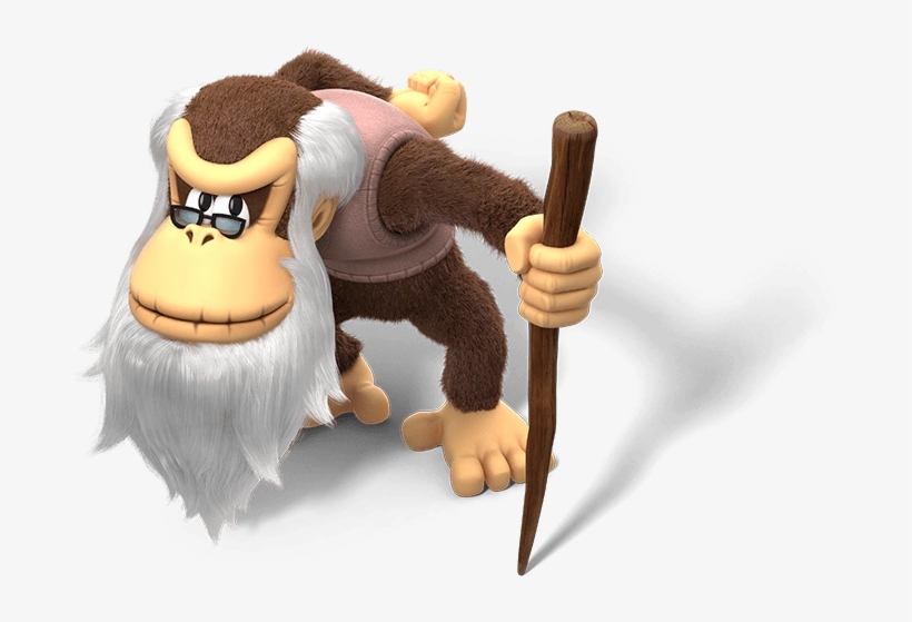 I Want To Know What You Can Do To Make Cranky Work - Cranky Kong Tropical Freeze, transparent png