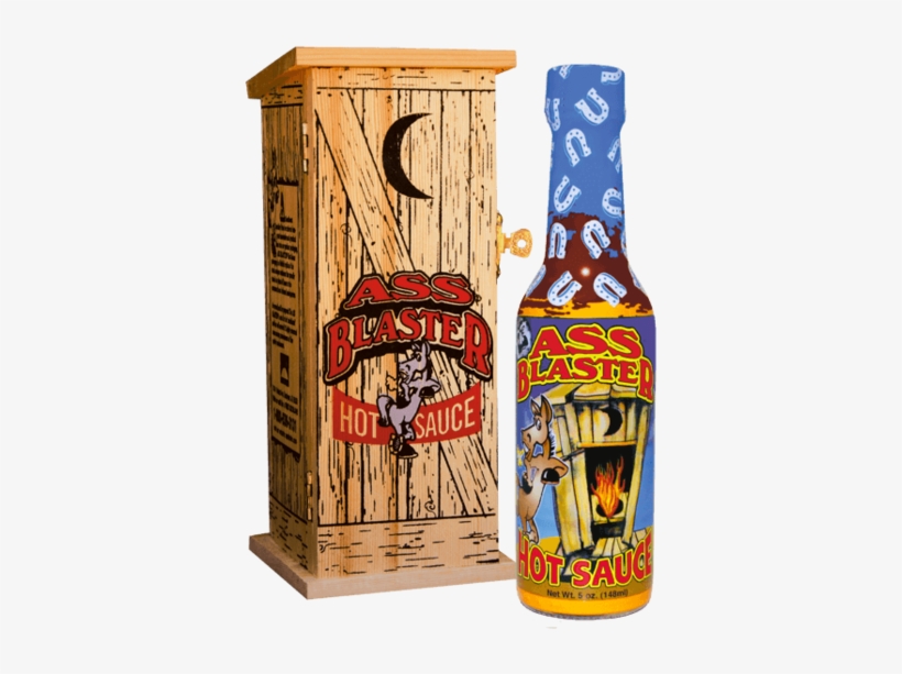 Ass Blaster Hot Sauce With Out House - Ass Blaster Hot Sauce, transparent png