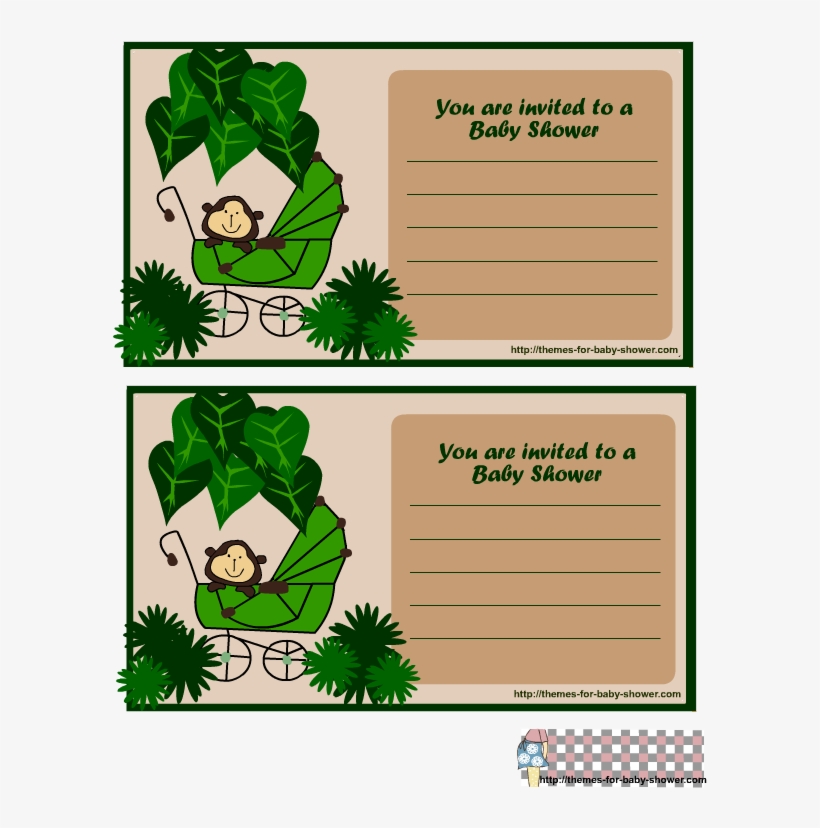 Free Monkey For Cute Clip Art Images - Baby Shower, transparent png