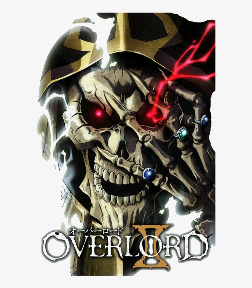 Report Abuse - Overlord Anime Poster, transparent png