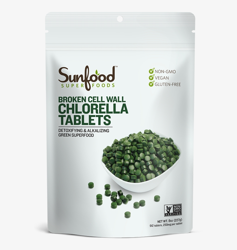 Home - Sunfood Chlorella Tablets, transparent png