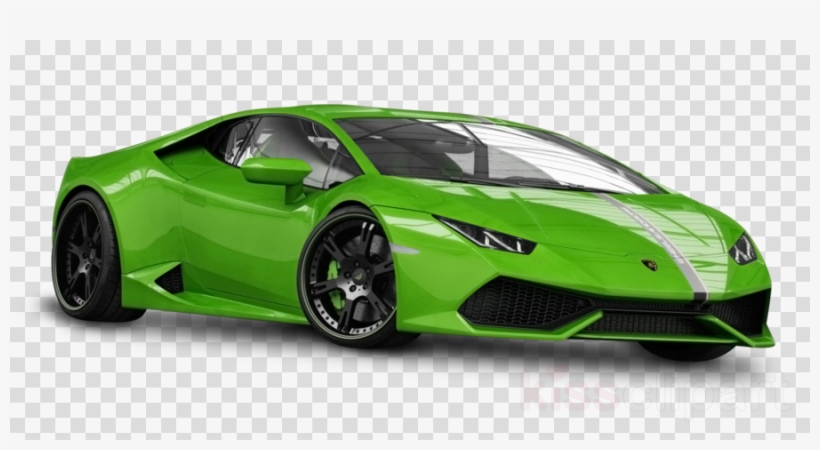 Green Sport Car Png Clipart Lamborghini Sports Car - Lamborghini Reventón, transparent png